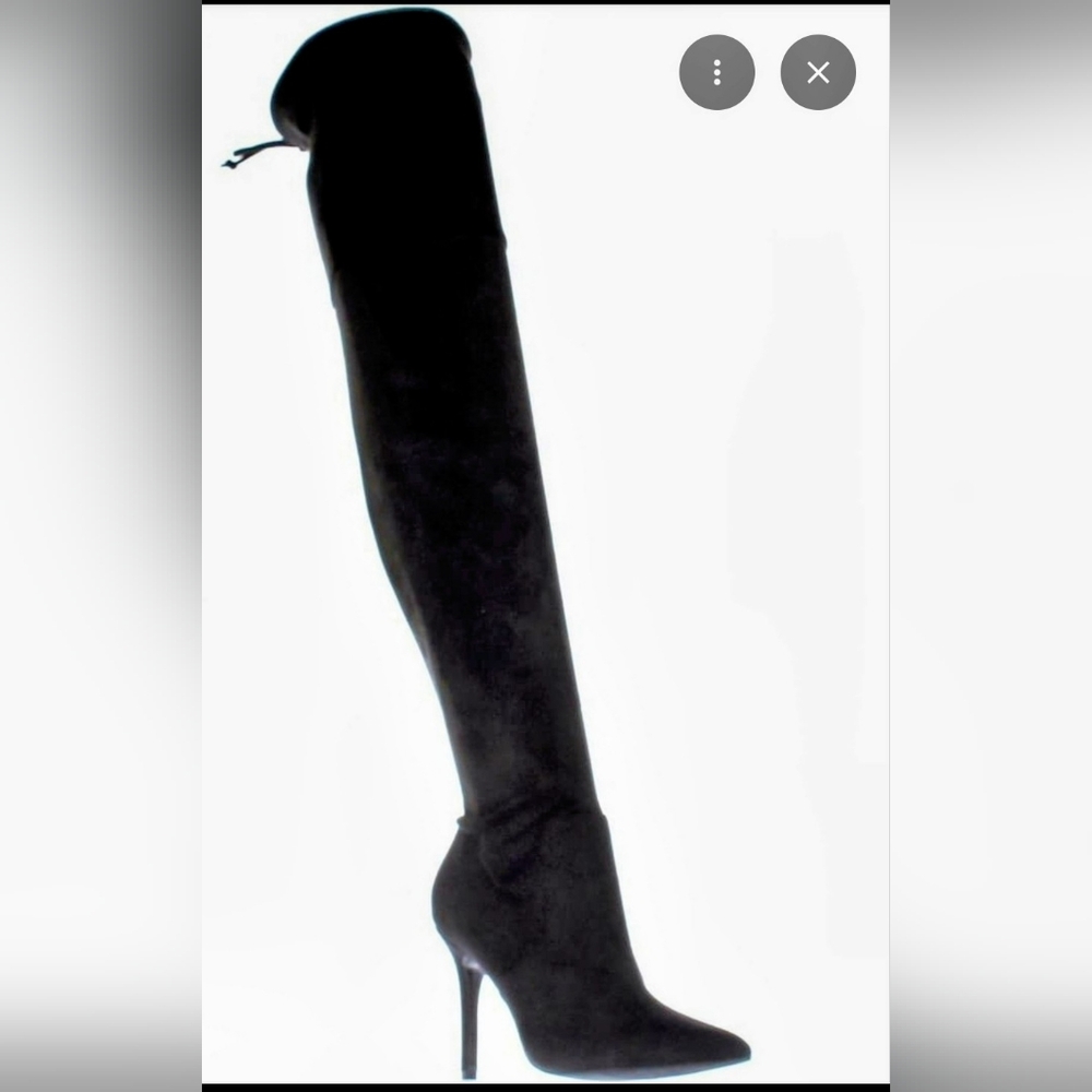 Aldo Women's Esteille-98 Black Over-the-Knee Boots